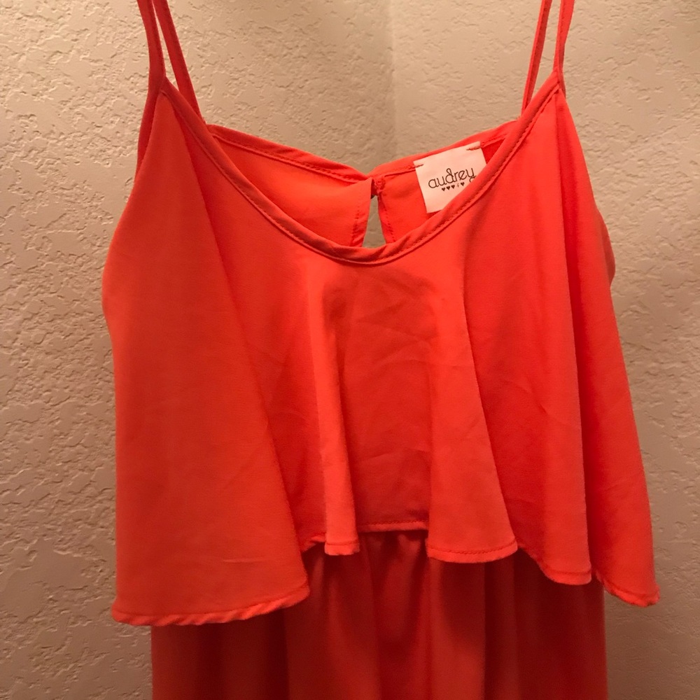 Orange Maxi Dress